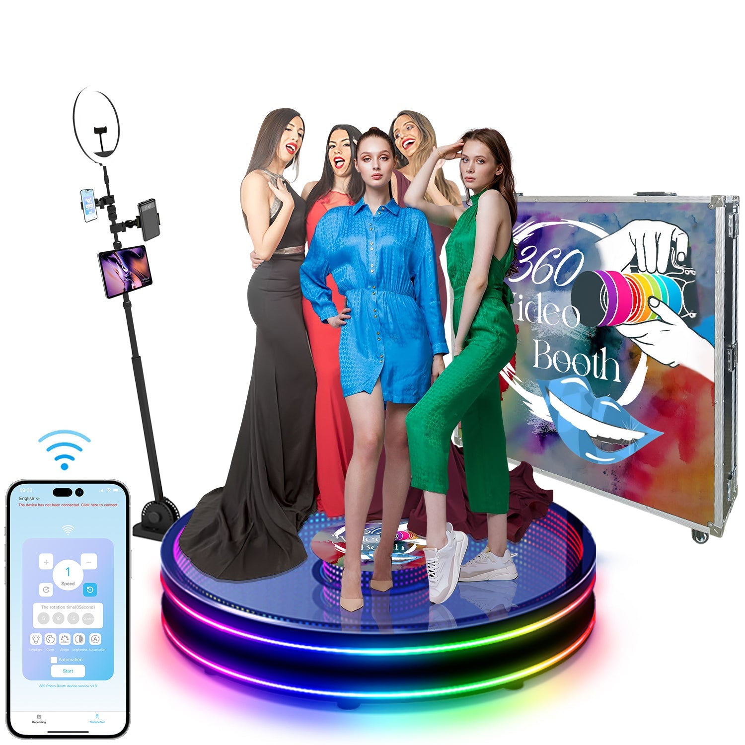 Glass 360 Photo Booth