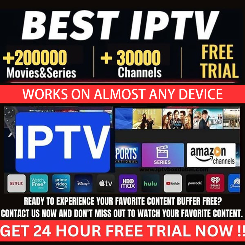 4K HD Internet Videos Movies and Adaptive Streaming IBO PLAYER TV BOX IPTV 12 Months for Canada Arabic Spain Indian UK M3U IPTV Free Trial Test High Quality SET IPTV