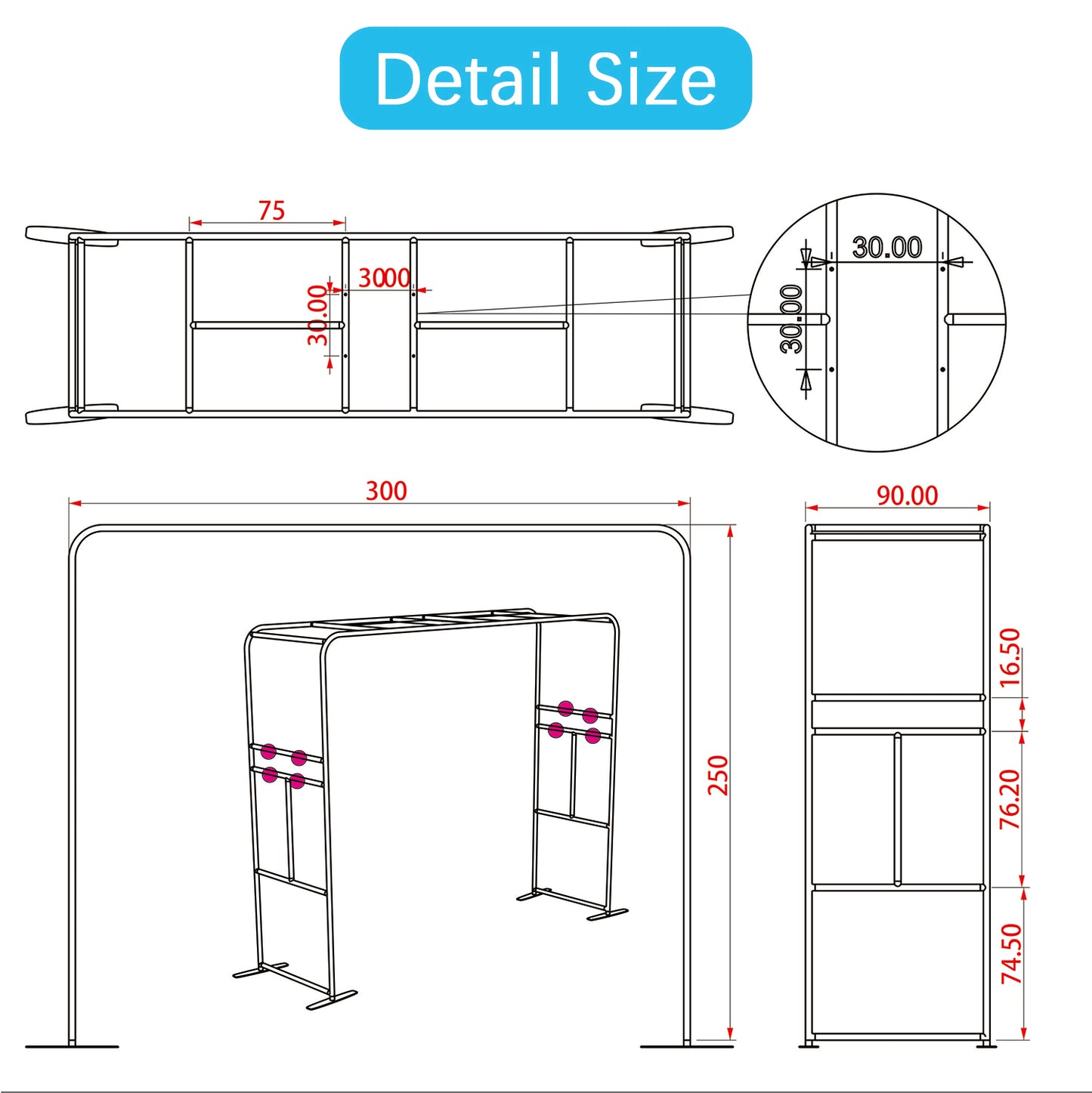 8ft 10ft Portable Overhead Video Booth Selfie 360 Photo Booth Automatic with Ring Light Can Hold 7-15ppl for Parties Weddings Events